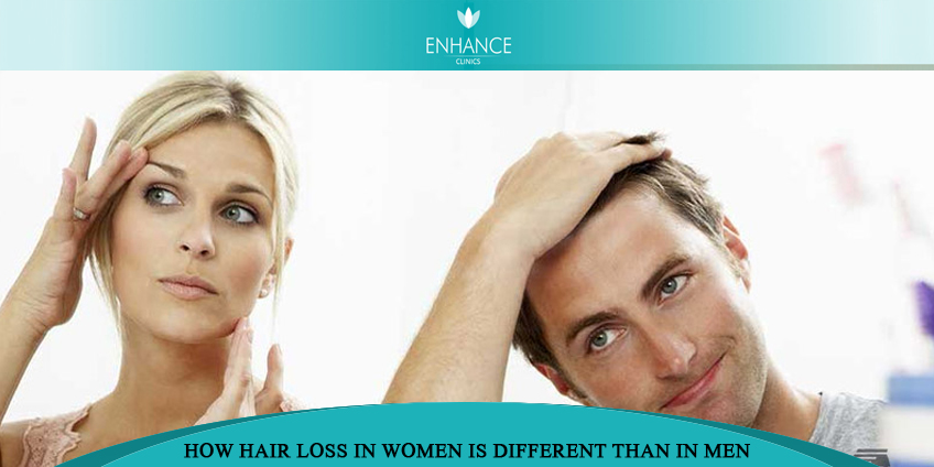How Hair Loss in Women Is Different Than In Men