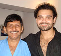 Actor Mimoh Chakraborty (Celebrity Mithun’s Son) with Dr Manoj Khanna